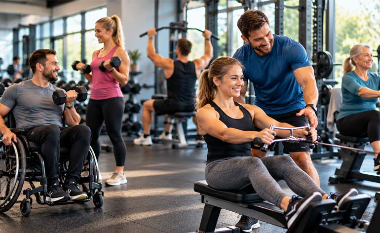 inclusive gym experience