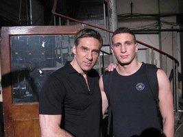 With Gary Daniels