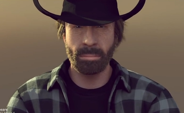 Merry Christmas from Chuck Norris!
