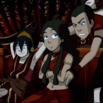 Sokka is displeased with his portrayal in the Fire Nation play...
