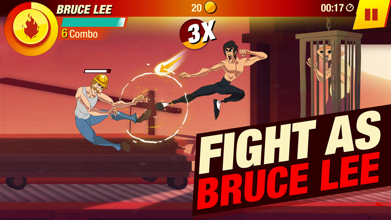 Fight as the legend Bruce Lee
