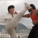 The high kicking rooftop fight is a highlight