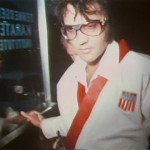 Elvis arrives at the Tennessee Karate Institute September 1974