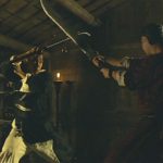 Fei hung clashes swords with Wu Long