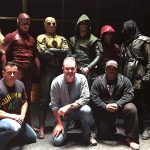 Larnell prepares the cast of Arrow and The Flash for Superhero Fight Club