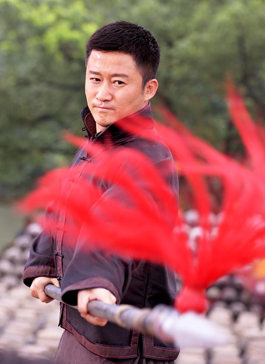 Cheung is a master of the spear