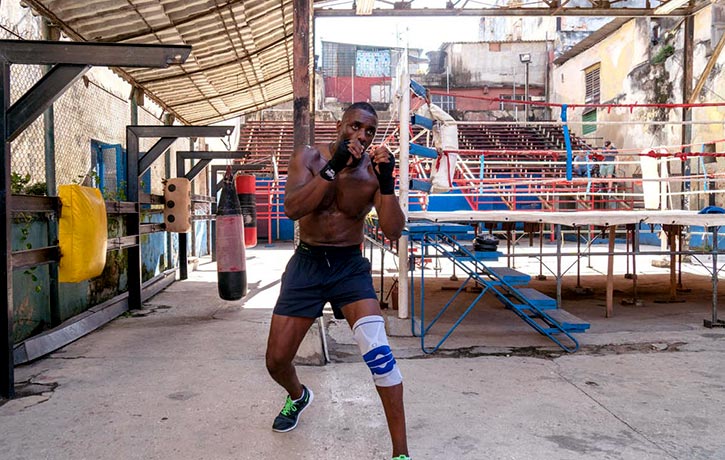 Training in Cuba helps Idris with his movement