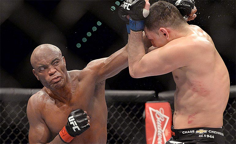 Top 5 MMA Knockouts Anderson Silva 770x472