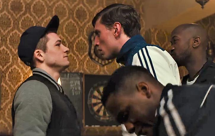 Eggsy is never afraid to stand up to bullies