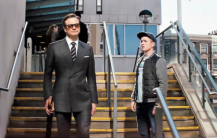 Harry takes Eggsy under his wing