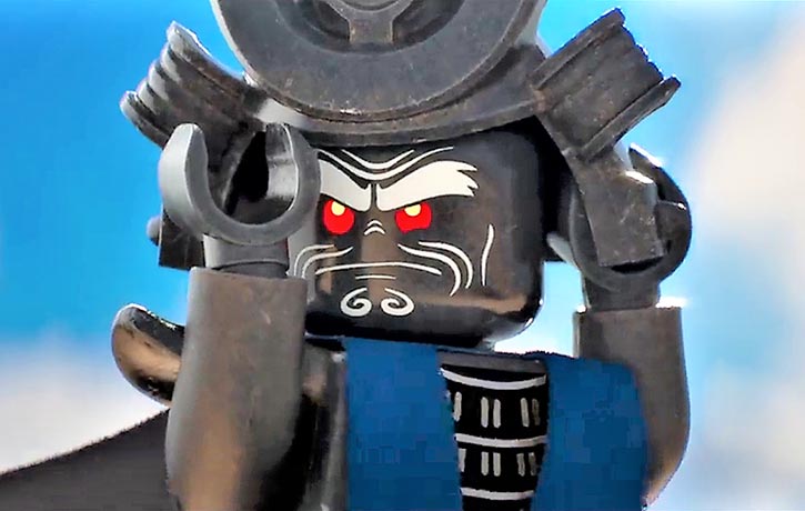 Lord Garmadon suits up for battle