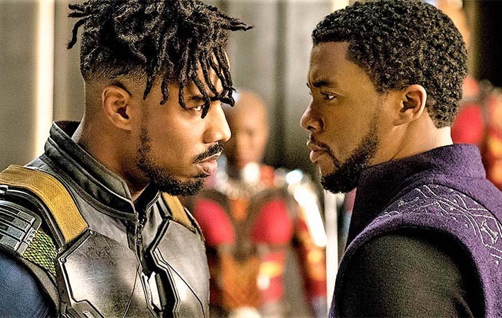 TChalla knows Killmonger is up to no good
