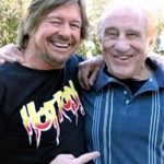 Gene with pro wrestler Rowdy Roddy Piper RIP