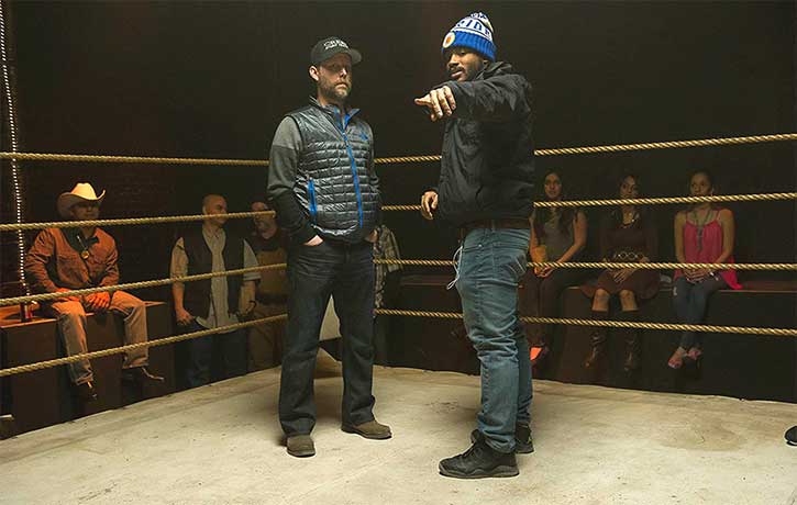 Clayton and director Ryan Coogler go through the climactic fight of Creed