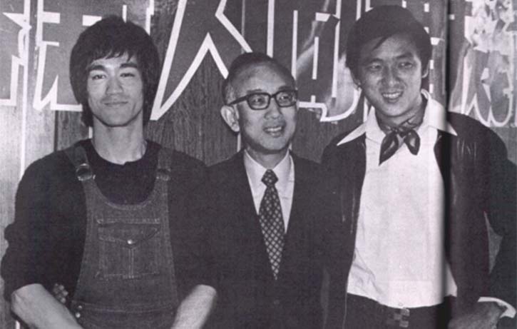 Chow attracted Hong Kongs biggest stars Bruce Lee and Jimmy Wang Yu to Golden Harvest