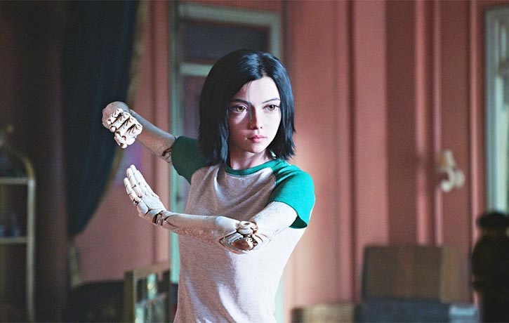Alita is a master of the ancient martial art Panzer Kunst