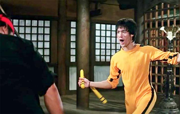 Bruce Lee takes it to Dan Inosanto