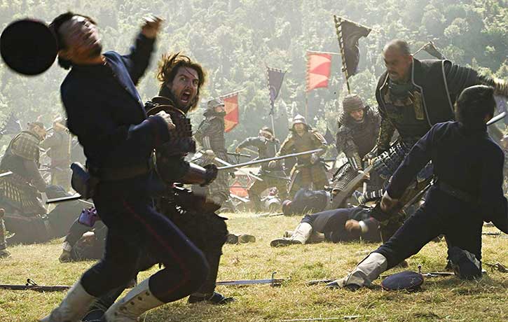 The samurai take a frenzied fight to their enemy