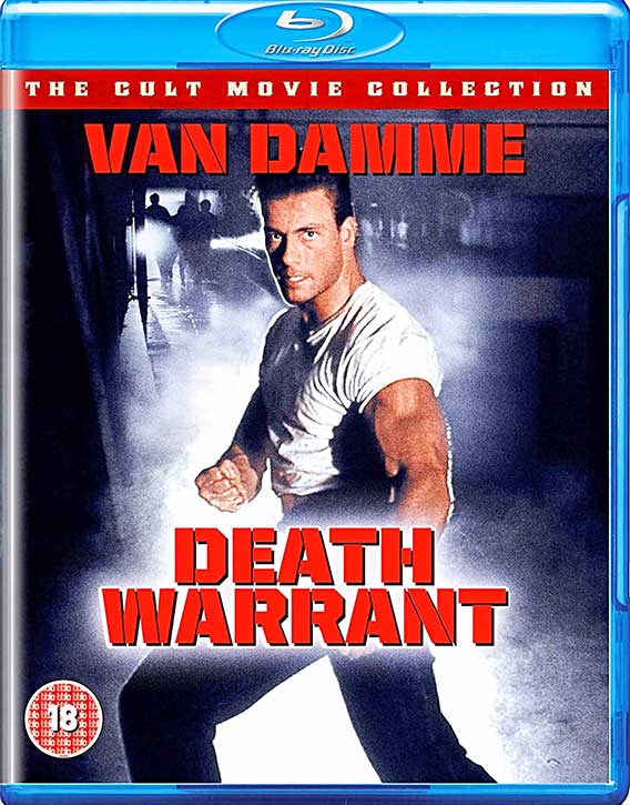 Death Warrant -Blu-ray cover