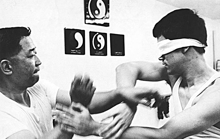 Bruce Lee Wing Chun Training courtesy of the Bruce Lee Family Archive