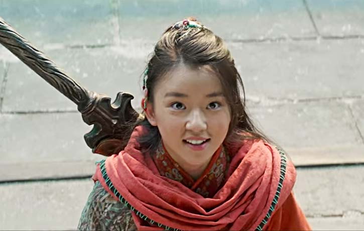 Newcomer Chenhan Lin stars as the feisty Jinggang