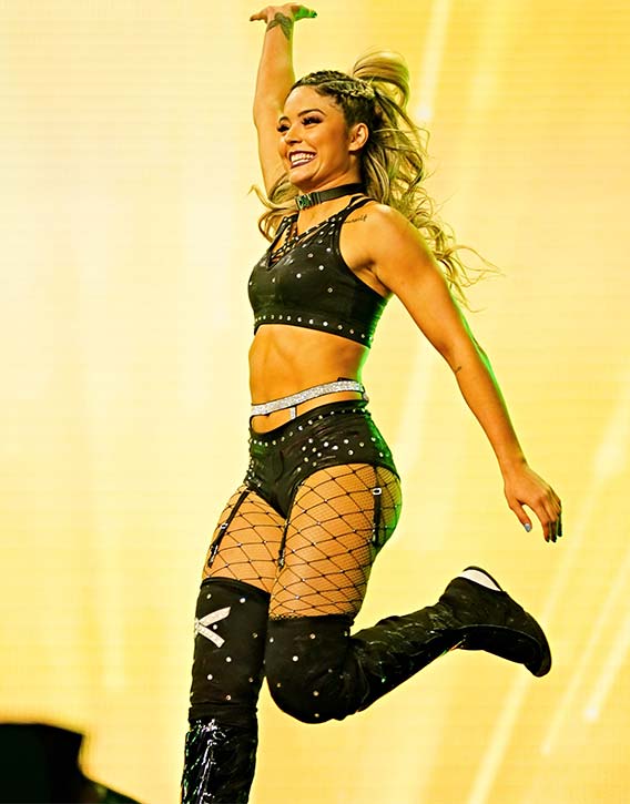 Tay is always excited to get in the ring Image courtesy of AEW