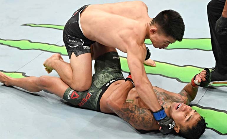 Song Yadong -Top 5 MMA Finishes -KUNG FU KINGDOM
