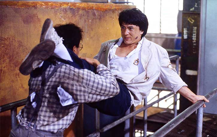 A great onscreen fight with Benny Lai