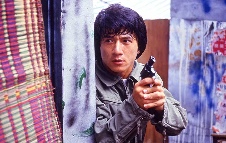 Police Story opens with a frantic shootout