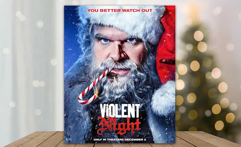Violent Night” Poster Online KUNG FU KINGDOM