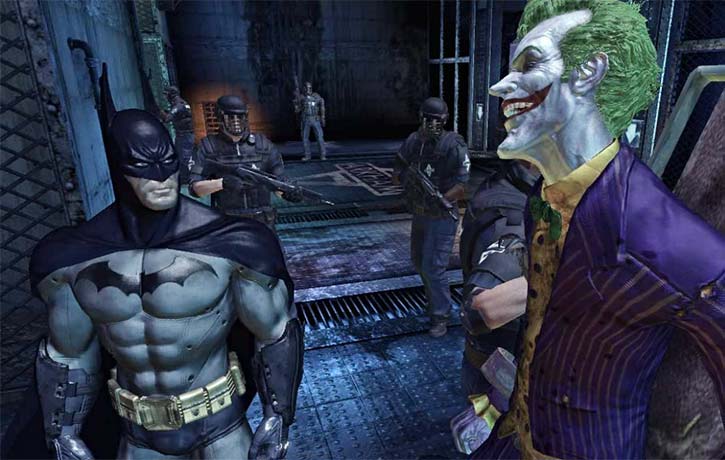 Dialogue between Batman and The Joker