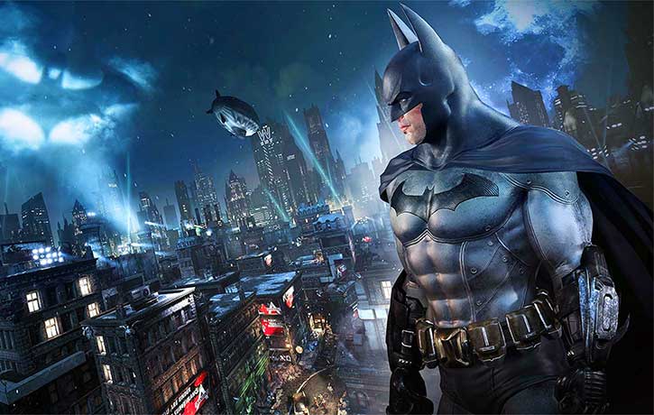 Batman oversees Arkham City