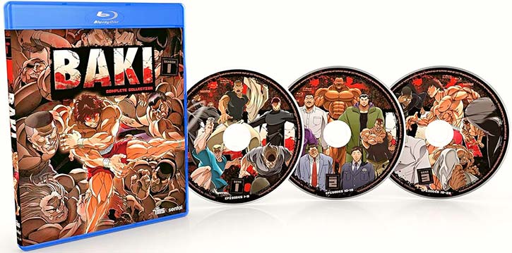 Baki Blu ray Complete Collection