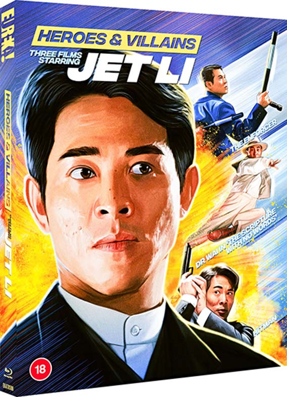 JET LI HEROES and VILLAINS available on Blu ray KUNG FU KINGDOM 1