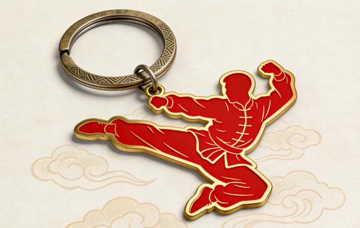 Bren Foster Custom Keyrings - KUNG FU KINGDOM