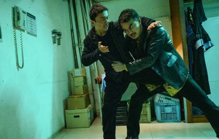 Xie Miao and Joe Taslim go head to head in a big fight scene in The Furious. Xie Miao and Joe Taslim go head to head in a big fight scene in The Furious.
