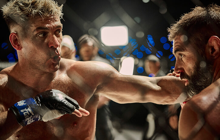 Bren battles Daniel MacPherson in the climactic MMA showdown of Beast!