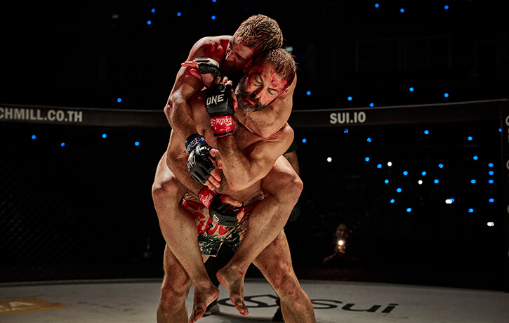 Bren brings his skills in Brazilian Jiu Jitsu to the fight scenes of Beast.