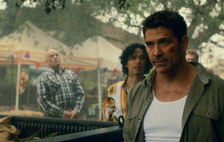 Bren leads Mexicali as the peaceful farmer Joe.