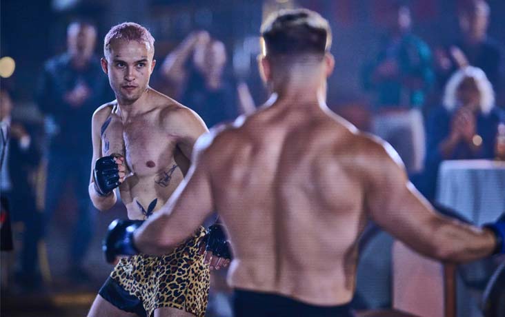 Malon goes head to head with Xavier outside of the cage.