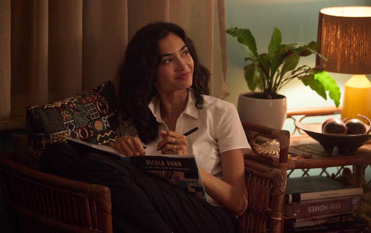 Patton's wife Luciana is uneasy about her husband's return to MMA.