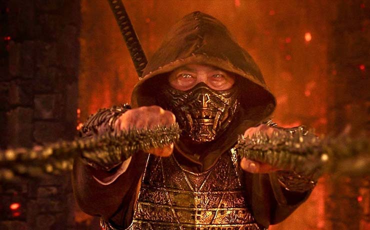 Scorpion's battle plan can be summarized in three words GET OVER HERE!